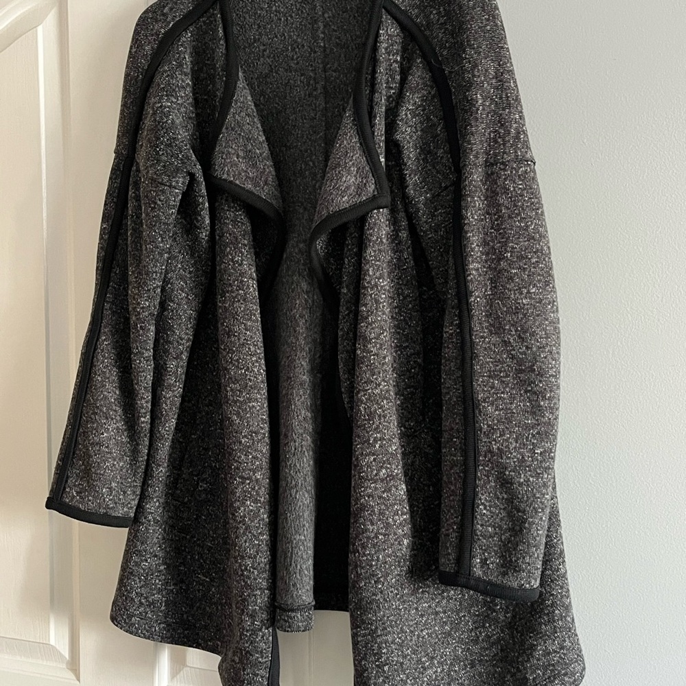 Dark gray banana republic cardigan